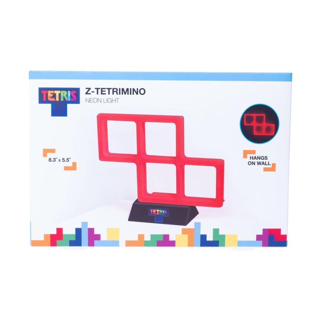 Tetris Red Neon Light - Fizz Creations