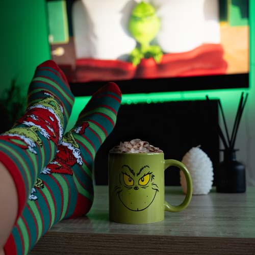 The Grinch Mug and Socks Set