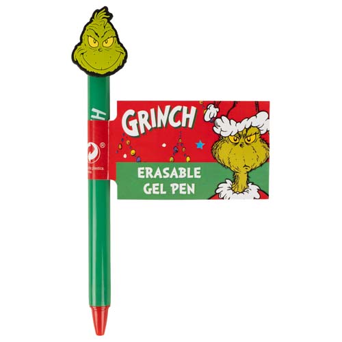 The Grinch Erasable Gel Pen CDU