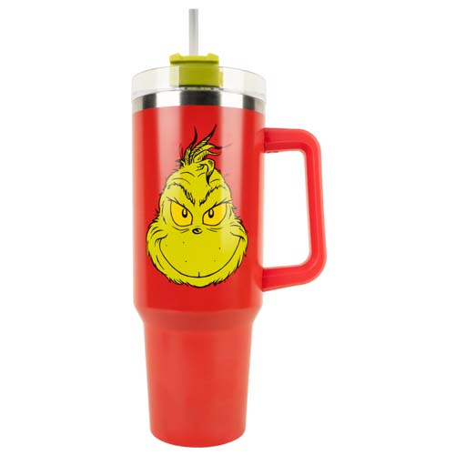 The Grinch Red Smile XL Travel Mug